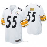 Maglia NFL Game Pittsburgh Steelers Devin Bush Bianco