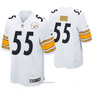 Maglia NFL Game Pittsburgh Steelers Devin Bush Bianco