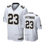 Maglia NFL Game Saints Marshon Lattimore Bianco