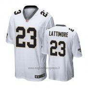 Maglia NFL Game Saints Marshon Lattimore Bianco