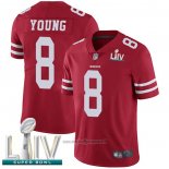 Maglia NFL Game San Francisco 49ers 8 Steve Young Rosso