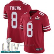 Maglia NFL Game San Francisco 49ers 8 Steve Young Rosso