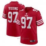 Maglia NFL Game San Francisco 49ers Bryant Young Retired Rosso2
