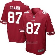 Maglia NFL Game San Francisco 49ers Clark Rosso