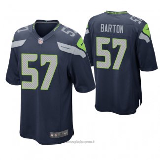 Maglia NFL Game Seattle Seahawks Cody Barton Blu