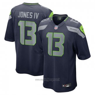 Maglia NFL Game Seattle Seahawks Ernest Jones IV Blu