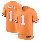 Maglia NFL Game Tampa Bay Buccaneers Devin White Vapor F.U.S.E. Arancione
