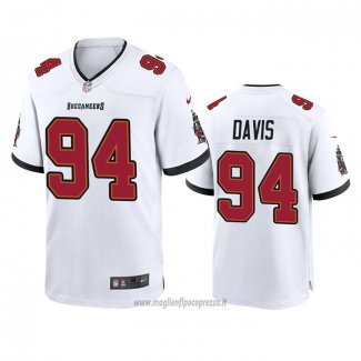 Maglia NFL Game Tampa Bay Buccaneers Khalil Davis Bianco