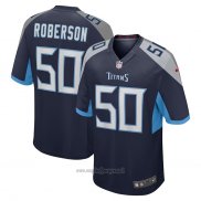 Maglia NFL Game Tennessee Titans Derick Roberson Blu