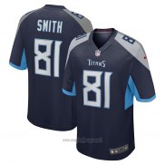 Maglia NFL Game Tennessee Titans Jonnu Smith Blu