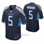 Maglia NFL Game Tennessee Titans Logan Woodside Blu