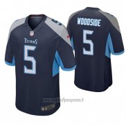Maglia NFL Game Tennessee Titans Logan Woodside Blu