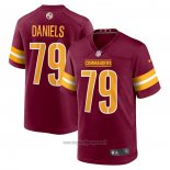 Maglia NFL Game Washington Commanders Braeden Daniels Rosso
