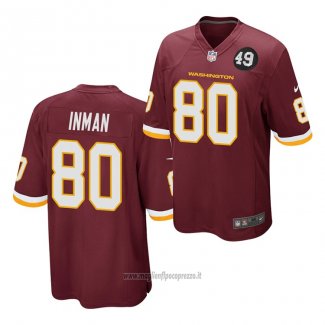 Maglia NFL Game Washington Commanders Dontrelle Inman Rosso