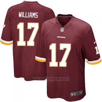 Maglia NFL Game Washington Commanders Williams Rosso