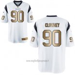 Maglia NFL Gold Game Houston Texans Clowney Bianco
