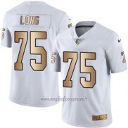 Maglia NFL Gold Legend Las Vegas Raiders Long Bianco