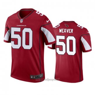 Maglia NFL Legend Arizona Cardinals Evan Weaver Rosso