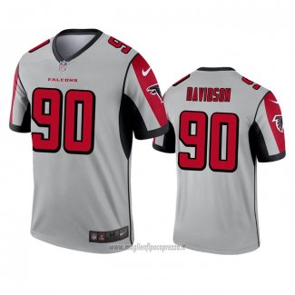 Maglia NFL Legend Atlanta Falcons Marlon Davidson Inverted Grigio