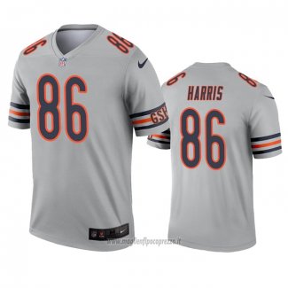 Maglia NFL Legend Chicago Bears Demetrius Harris Inverted Grigio