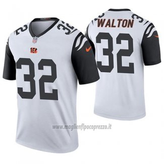 Maglia NFL Legend Cincinnati Bengals Mark Walton Bianco Color Rush