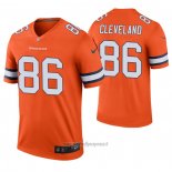 Maglia NFL Legend Dallas Cowboys 86 Tyrie Cleveland 2020 Arancione Color Rush