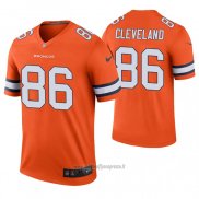 Maglia NFL Legend Dallas Cowboys 86 Tyrie Cleveland 2020 Arancione Color Rush