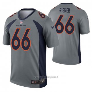 Maglia NFL Legend Denver Broncos Dalton Risner Inverted Grigio