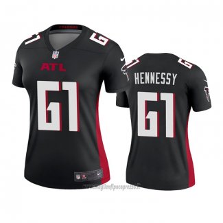 Maglia NFL Legend Donna Atlanta Falcons Matt Hennessy Nero