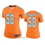 Maglia NFL Legend Donna Miami Dolphins Jason Strowbridge Arancione