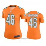 Maglia NFL Legend Donna Miami Dolphins Noah Igbinoghene Arancione Color Rush