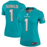 Maglia NFL Legend Donna Miami Dolphins Tua Tagovailoa Verde