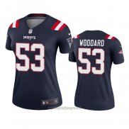 Maglia NFL Legend Donna New England Patriots Dustin Woodard Blu