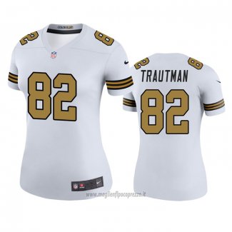 Maglia NFL Legend Donna New Orleans Saints Adam Trautman Bianco