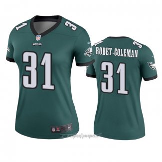 Maglia NFL Legend Donna Philadelphia Eagles Nickell Robey Coleman Verde
