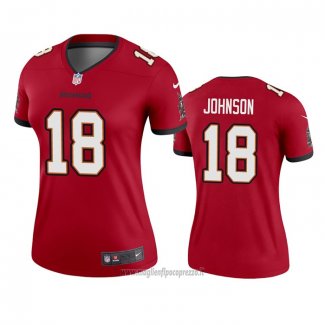 Maglia NFL Legend Donna Tampa Bay Buccaneers Tyler Johnson Rosso