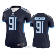 Maglia NFL Legend Donna Tennessee Titans Larrell Murchison Blu