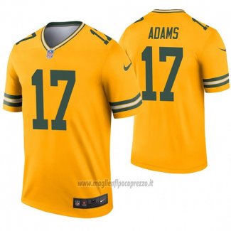 Maglia NFL Legend Green Bay Packers 17 Davante Adams Inverted Or