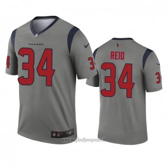 Maglia NFL Legend Houston Texans John Reid Inverted Grigio