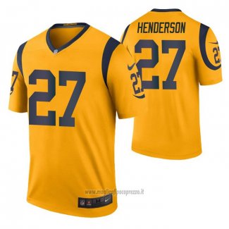 Maglia NFL Legend Los Angeles Rams Darrell Henderson Color Rush Or