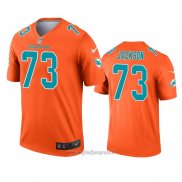Maglia NFL Legend Miami Dolphins Austin Jackson Arancione Inverted