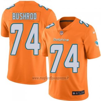 Maglia NFL Legend Miami Dolphins Bushrod Arancione