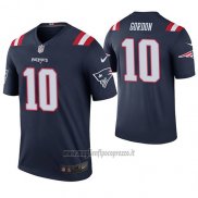 Maglia NFL Legend New England Patriots Josh Gordon Blu Color Rush