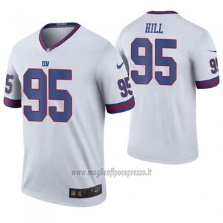 Maglia NFL Legend New York Giants B. J. Hill Bianco Color Rush