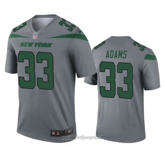 Maglia NFL Legend New York Jets Jamal Adams Inverted Grigio