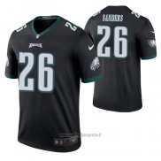 Maglia NFL Legend Philadelphia Eagles Miles Sanders Color Rush Nero