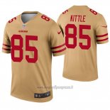 Maglia NFL Legend San Francisco 49ers 85 George Kittle Inverted Or