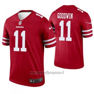 Maglia NFL Legend San Francisco 49ers Marquise Goodwin Rosso