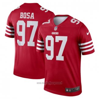 Maglia NFL Legend San Francisco 49ers Nick Bosa Rosso
