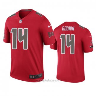 Maglia NFL Legend Tampa Bay Buccaneers Chris Godwin Rosso Color Rush